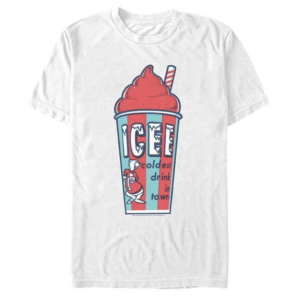 Men's ICEE Coldest Drink in Town Classic Cup Graphic Tee White Large