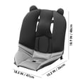 thumbnail image 3 of Rezlli Baby Bike Trailer Insert Stroller Seat Pad Support Cushion Comfort Padding for Toddler, 3 of 7