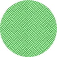 thumbnail image 1 of Ahgly Company Machine Washable Indoor Round Transitional Jade Green Area Rugs, 7' Round, 1 of 7
