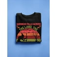 thumbnail image 3 of Midnight Hour Close At Hand Sweatshirt Men -Image by Shutterstock, Male 5X-Large, 3 of 4