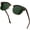 W03 - Tortoiseshell Frame Green Lens, variant on Polarized Sunglasses for Women Men Half Gold Frame Square Black Lenses Sun Glasses For Driving Traveling Shopping