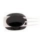 thumbnail image 1 of CARAVAN® COMBINA NEGRO CON BLANCO EN ESTA MODERNA COLA DE CABALLO CON HORQUILLAS, 1 of 1