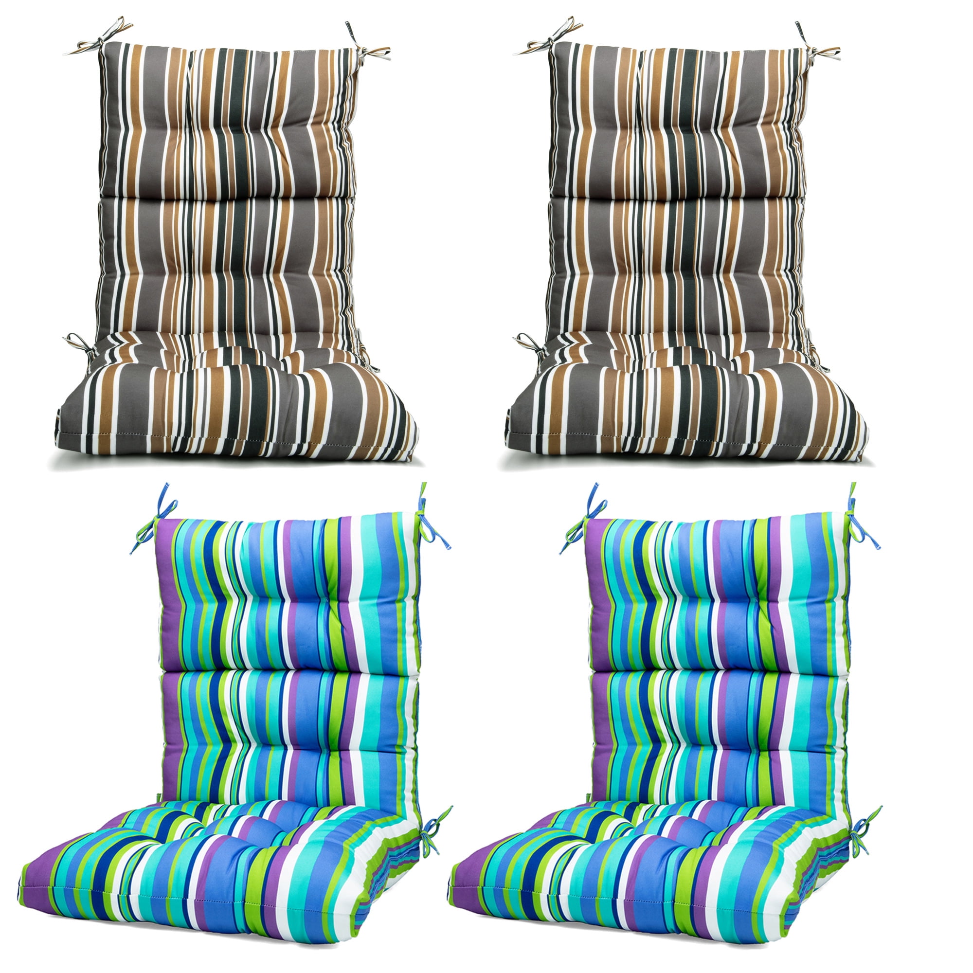 Highback Outdoor Chair Cushion - VisualHunt