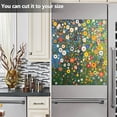 thumbnail image 3 of Yayeee Magnetic Dishwasher Cover for The Front Decoration Home Kitchen Machine Sticker Protector, Green Floral Garden, 3 of 6