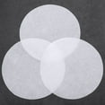 AFQH Hamburger Paper NonStick Steamed Bun Burger Grease Paper Round Hamburger Patty Paper To