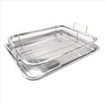 thumbnail image 2 of Air Fryer Basket for Oven,Stainless Steel Crisper Tray and Pan, Deluxe Fry in Your Oven, 2-Piece Set, the Grill, 2 of 9