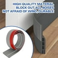 thumbnail image 6 of LAMIRO Door Stoppers for Bottom of Door,Wear-Resistant and Pressure-Resistant Door Draft Stopper,Self-Adhesive Design Draft Stopper for Bottom of Door,gray, 6 of 7