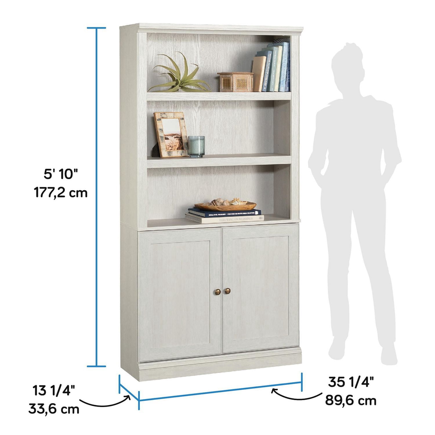 Sauder Select 5 Shelf Bookcase