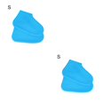 thumbnail image 2 of maskred 1 Paire de Couvre-Chaussures Réutilisables en Silicone S/M/L Imperméables pour Chaussures de Pluie Camping Extérieur Antidérapantes Surchaussures en Caoutchouc Bleues P 2ensemble, 2 of 6
