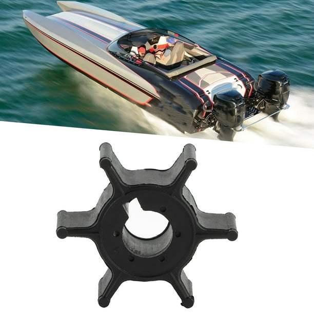 6E0-44352-00 Impulsor de bomba de agua a prueba de agua de instalación simple Resistente a la abrasión Alta resistencia Práctico Negro para accesorios de barcos ANGGREK Otros