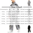 thumbnail image 4 of Fengqque Boy's Active Tracksuits Sets Full Zip Long Sleeve Sports Jogging Suits Athletic Running 2 Piece Sweatsuits Black 14-15 Years, 4 of 6