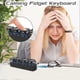 thumbnail image 5 of 4Keys Keyboard Keycaps Fidget Toy Stress Relief Diy Keycaps Toy Keyboard Caps Finger Button Fidget Finger Keycaps B, 5 of 5