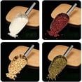 thumbnail image 3 of Durable Stainless Steel Scoop, Mirror Polished Surface, Multi-purpose For Candy Bar, Popcorn Bar, Comfort Grip, Tubular Handle With Hanging Loop, Easy to Clean, Elegant Design, 3 of 6