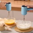 thumbnail image 3 of Homelife Cordless Electric Egg Beater Handheld Mixer 3-Speed Control USB Rechargeable Blender for Baking Pancake Portable Whisk Beaters, 3 of 13