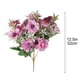 thumbnail image 3 of Flores artificiales, flores falsas, flores de imitación, juego de regalo para mujer, flores de imitación, decoración del hogar, boda, flores de mano, pared, flores artificiales, rosas pegadas, 3 of 8