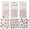 thumbnail image 3 of 12 hojas de pegatinas de uñas de Halloween para decoraciones de Halloween, 3 of 3