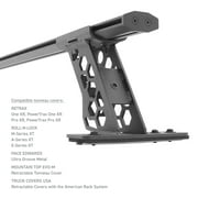 Go Rhino 5935015T XRS Cross Bars - Bed Rail Kit for Full/Mid Sized Trucks W/Tonneau Cover T-Tracks For 06-24 Ram, Ford, Nissan, Toyota, Jeep, GMC, Chevrolet Fits select: 2015-2023 FORD F150