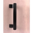 thumbnail image 3 of puerta de vidrio del balcón manija de puerta del armario del baño manija de puerta del almacén manija de puerta de metal moderno (negro) Shuxiu Wang 9024719158204, 3 of 5