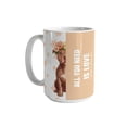 thumbnail image 1 of Taza de cerámica 445 ml con diseño ilustrado de perros, 1 of 7