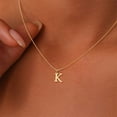 thumbnail image 4 of Fnochy Clearance Initial Necklace Personalized Jewelry, Dainty Name Necklace for Women, Custom Alphabet Pendant, Trendy Layering Accessory, Perfect Gift for Her, 4 of 9