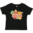 thumbnail image 3 of Inktastic Fiesta with Sombrero Taco Cactus Lime Red Pepper and Guitar in Background Boys or Girls Baby T-Shirt, 3 of 5
