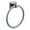 Satin Nickel, variant on Sure-Loc Ba-Tr1 Basic 5-7/8" Wall Mounted Towel Ring - Bronze