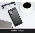 thumbnail image 6 of Samsung A72 5G case,Galaxy A72 5G case,with HD Screen Protector, Soft TPU Slim Fashion Non-Slip Protective Phone Case Cover for Samsung Galaxy A72 5G (Black Brushed TPU), 6 of 8