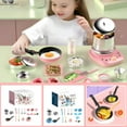 thumbnail image 2 of Mini Kitchenette Full Set of Cooking Utensils Childrens Cooking Puzzle Toy, 2 of 8