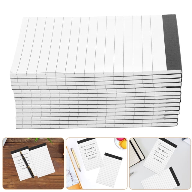 ETHZZLE 14Pcs Refill Paper Pads For Study Writing Portable Notebooks Students Back to School