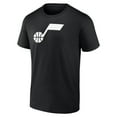 thumbnail image 2 of Men's Black Utah Jazz Alternate Logo T-Shirt, 2 of 3