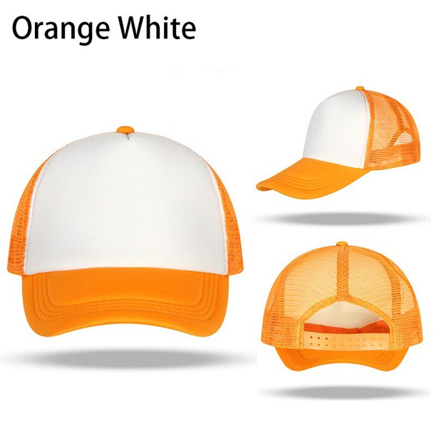 1 PCS Free Custom Logo Baseball Cap Kids Personality DIY Design Trucker Hat 100% Polyester Hats Blank Mesh Cap Boys Girl CasquetChild(50-55cm)&Without LOGO Gao Jinjia LED