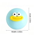 thumbnail image 6 of Smush Face Squishy, Smush Squishy, Interchangeable Faces , Slow Rebound Sensory Squeeze Balls for Anxiety Relief, 6 of 6