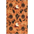 thumbnail image 2 of Dreamtimes Halloween Pumpkin Kitchen Dish Towels 4 PieceAbsorbent Soft Dishcloths Towels Reusable Hand Towels Quick Drying Cleaning Cloth, Tea Towels,18" x 28", 2 of 7