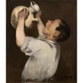 thumbnail image 3 of Nicolas Bernard Lépicié 15x17 Black Modern Framed Museum Art Print Titled - Boy with Pitcher (La Regalade) (1862), 3 of 5