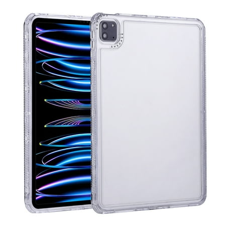 Decase Transparent Tablet Case for iPad Pro 10.5-Inch and iPad Air 3 10.5-Inch 2019,Slim, Shockproof & Lightweight Protective Cover,Scratch-Resistant,Hybrid PC+TPU Clear Rugged Tablet Cover,Clear