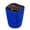 Blue, variant on Double Layer Automatic Car Ashtray with Windproof Exhaust and Integrated LED