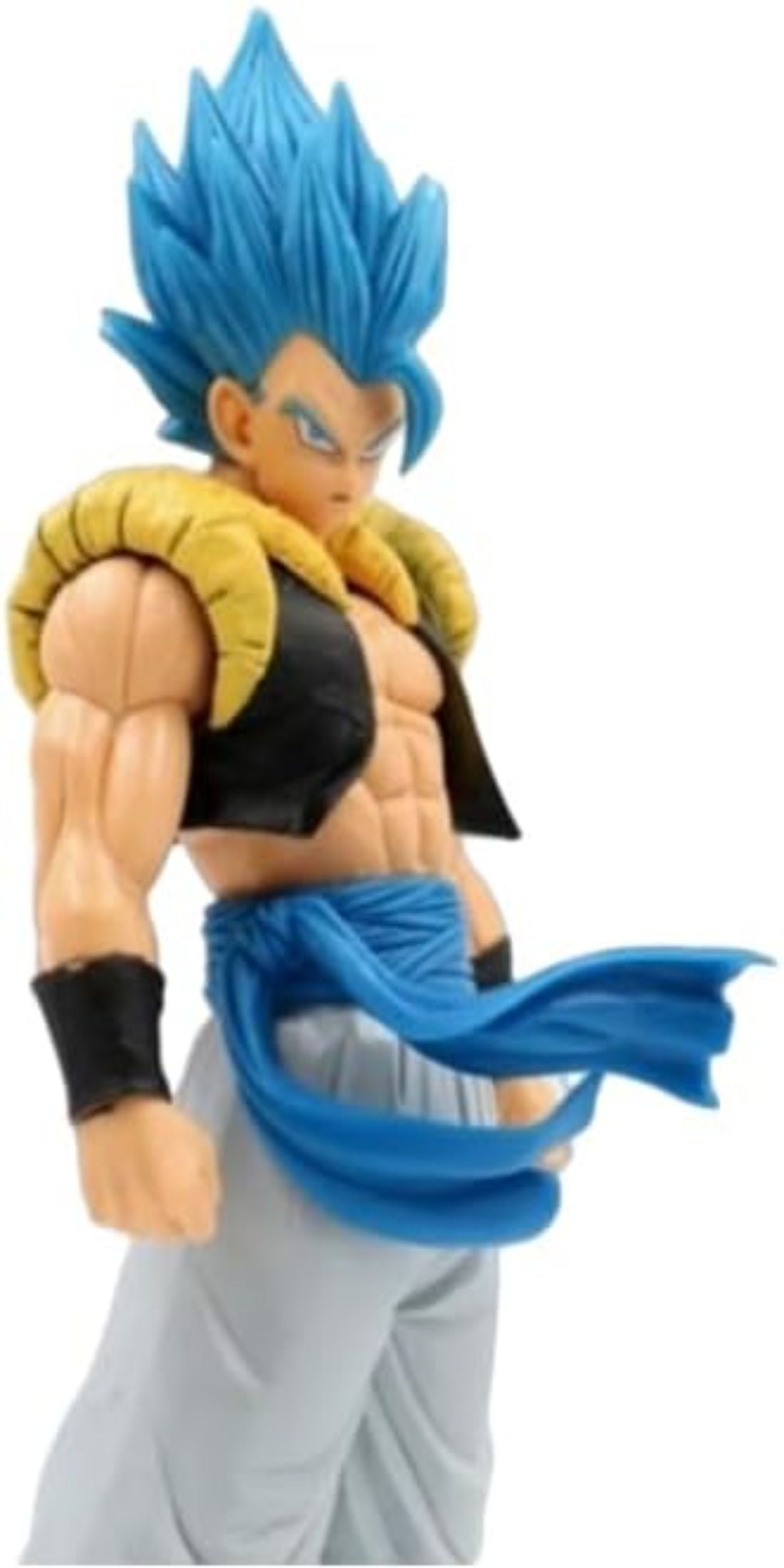 SeekFunning 6 pcs Dragon Ball Z Figures Set: Super Saiyan Goku Son Blue  Gokou Vegeta & Broly Action Figures 