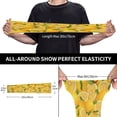thumbnail image 4 of Goofa Yellow Limes Pattern UV Sun Protection Arm Sleeves, UPF 50 Sports Cooling Arm Compression Sleeves for Men Women Teenager, 4 of 8