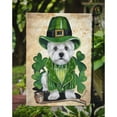 thumbnail image 3 of Westie St Patrick's Day Leprechaun Garden Flag, 3 of 3
