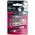 thumbnail image 2 of Goody Girls Glitter Snap Contour Clip Barrettes 6-Count (Pack of 3), 2 of 2