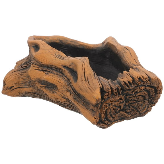 TABLZONE Imitation Root Planter Rustic Style Decorative Planter Cement 1Pcs