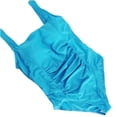 thumbnail image 2 of Traje de baño de una pieza de talla grande Traje de baño conservador sin espalda para mujer, 2 of 5