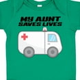 thumbnail image 4 of Inktastic My Aunt Saves Lives Ambulance Boys or Girls Baby Bodysuit, 4 of 5