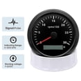 thumbnail image 4 of 85MM Diesel Engine Tachometer 3000/4000/6000/8000 RPM Gauge REV Counter with Digital Hourmeter 7 Color Backlight 12V 24V, 4 of 5