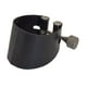 thumbnail image 1 of Boquilla de saxofón con tornillos ajustables, cuero artificial resistente al desgarro para clarinetes y músicos., 1 of 9
