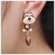 thumbnail image 2 of Aretes Modernos VentDepot EarringSquirrel01 1Pza Ardilla Tuerca Café Metal, 2 of 4