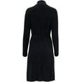 thumbnail image 3 of Barefoot Dreams Women's CozyChic Lite He Ribbed Robe, Black, Small/Medium, 3 of 3