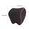 thumbnail image 3 of Baohd Fiber Auto Car Neck Pillow Breathable Fabric With Enhanced Comfort And Support Relaxing Support Black coffee edge, 3 of 6