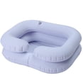 thumbnail image 2 of Portable Inflatable Sink Pvc Shampoo Wash Basin Bathroom Sinks Foldable Hair Washing Elderly Basin, 2 of 5
