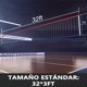 thumbnail image 2 of TYWGZVZ Red de Voleibol Profesional, Red de Voleibol Resistente de 32 x 3 pies con Bolsa de Transporte, Ideal Red de Voleibol Portatil para Interior, Exterior, Partido, Alberca, Playa (Solo Red), 2 of 7